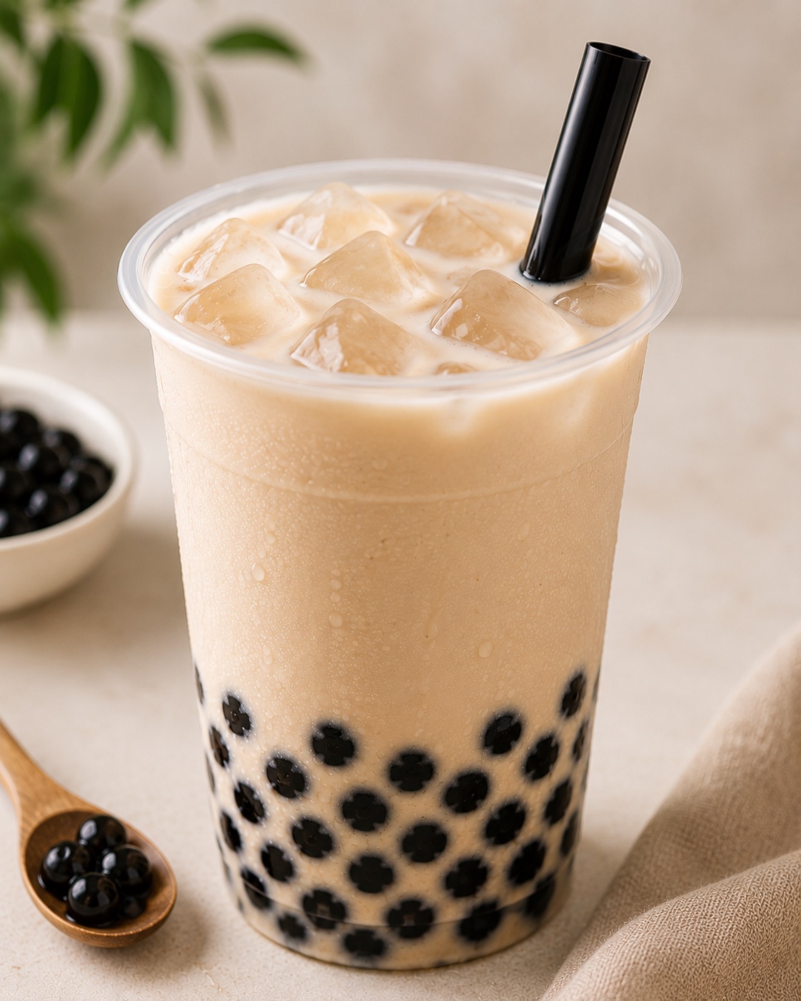 Classic milk tea boba